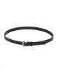 THE-ABON Women'S Day Classic Daily Full Grain Leather Belt Black