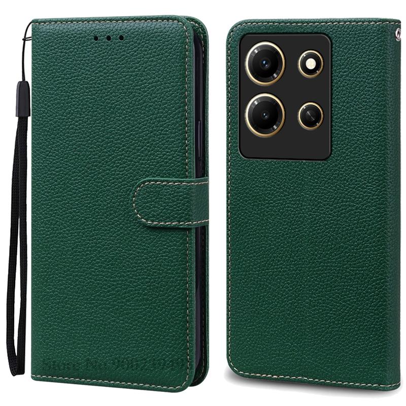 For Infinix Note 30i Case Wallet Leather Flip Cover For Infinix Note 30i Case X6716 Phone Cover Coque Fundas Bumper