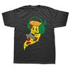 Gamer Pizza Video Gaming Funny Food TShirt Summer Men Women Clothing Fashion T Shirt Cotton Short Sleeve Oversized Tshirt Tops