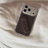 Korean Polka Dot Hello Kitty Band-Aid Holder for iPhone 17/16 Pro Max/15/14 Cases