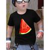 Europäische Größen Jungen Mode T-Shirt, mit niedlichen Cartoon-Aufdrucken, Weich und Atmungsaktiv, Geeignet für Sommerliche Outdoor-Aktivitäten