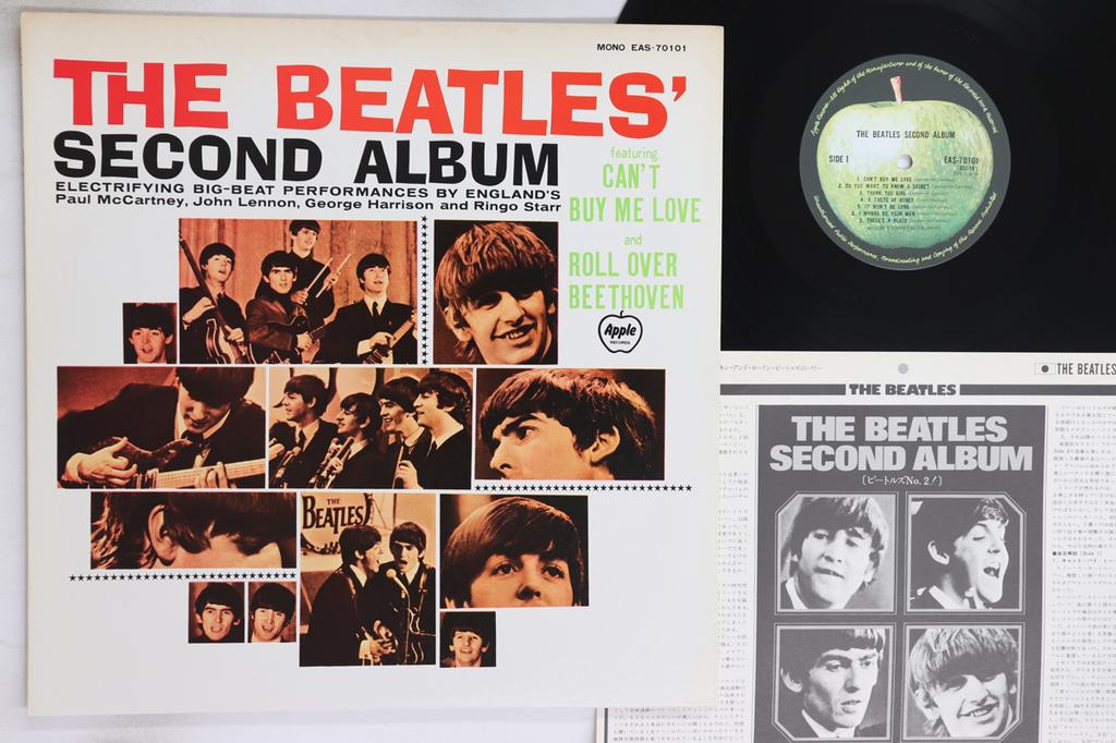 LP Record BEATLES - Beatles' Second Album EAS70101 APPLE 1976 Japan Rock Used