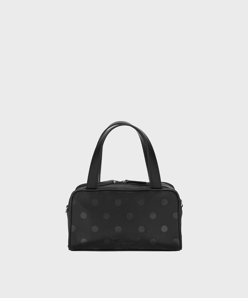 Alki Alka Mini Square Tote Bag_Nylon (Dot Black)