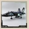 1263PCS Night-Fighter Jet Aircraft Model MOC Airplane Custom Puzzle DIY Creative Assembly Building Blocks Toy Collection Gift