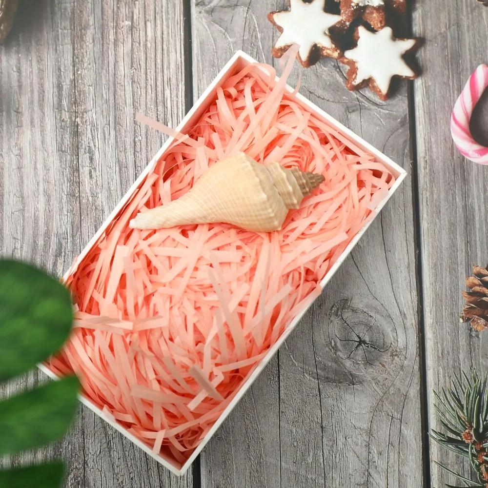 100/200g Colorful Raffia Shredded Paper Candy Boxes DIY Gift Box Filling Material Tissue Party Gift Packaging Filler Decor