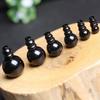 Handmade Natural Red Agate Buddha Head Beads for DIY Wénwán Ornaments and Bodhi Accessories