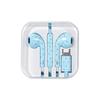 Fones de Ouvido com Fio Tipo-C Cartoon Floral Estrela com Microfone
