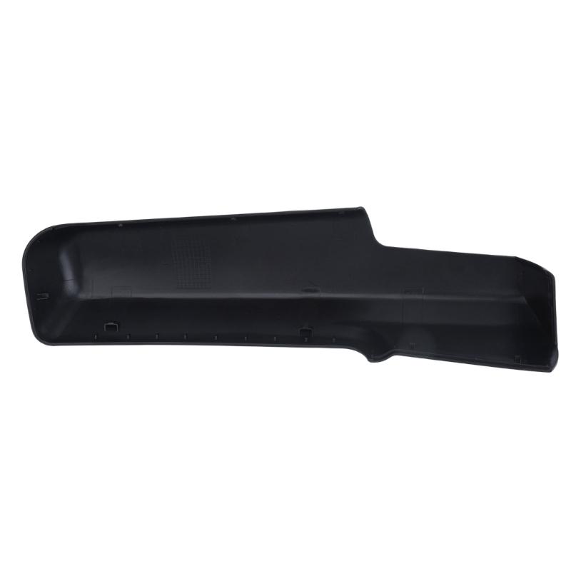 68263392AA 304 Stainless Steel Rear View Mirror Cover Replacement, 68263393AA Black Textured Clip-On Shell for Exterior Housing Repair