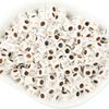100Pcs/lot A-Z Letter Beads For Jewelry Making Gold Color Square Alphabet  Spacer Bead Charms Diy Bracelet Pendants Supplies