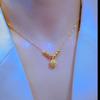 Necklace Women's Small Durian Niche Temperament Versatile Clavicle Chain 2025 New Trend