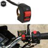 Universal  DC12V/10A Motorcycle Handlebar Flameout Switch ON OFF Button for Moto Motor ATV Bike Black Headlight Switch Modified