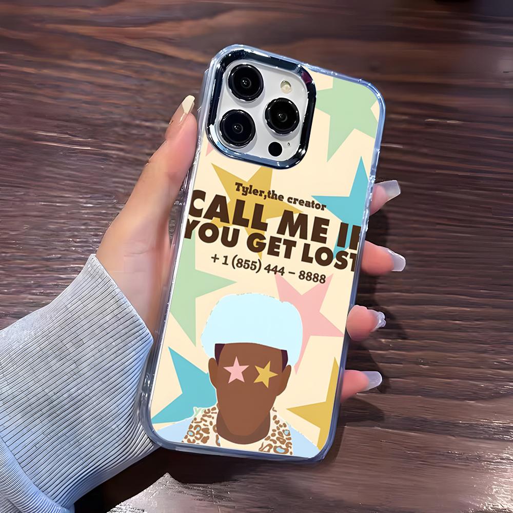 T-Tylers The Creator Phone Case For IPhone 17 Pro Max 16 15 14 Pro Max IPhone 13 Pro Max 11 Plus Transparent Cover