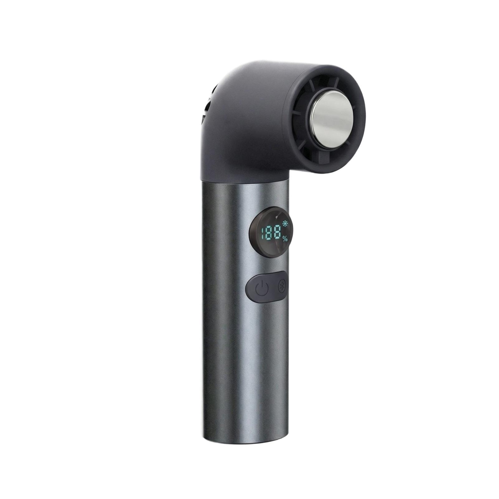 

Outdoor Portable Handheld Fan With Superconducting And Flexible Neck — USB-Powered, Digital Display, Ultra-High Speed One Size