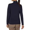 FootJoy Brushed Stretch Long Sleeve Turtleneck Size Small Women's Shirt, Navy, (FJW-F24-S07, 32290-S)