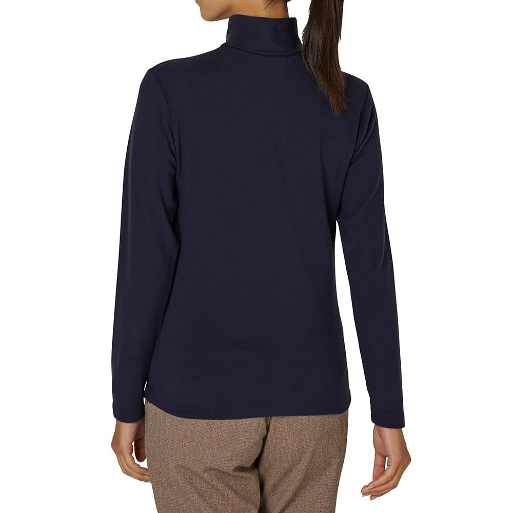 FootJoy Brushed Stretch Long Sleeve Turtleneck Size Small Women's Shirt, Navy, (FJW-F24-S07, 32290-S)