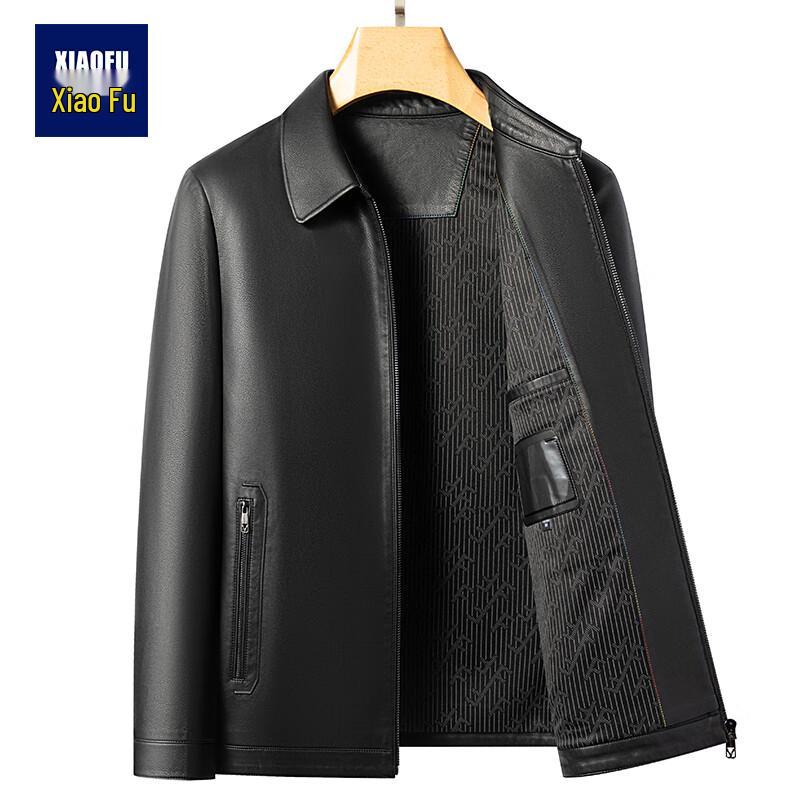 Pánská stylová kožená bunda na podzim/zimu