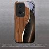 Fiber Gold Trim Black Glass Phone Case For Motorola Moto G14 G22 G24Power G24 G34 G35 G45 G54 G55 G75 G84 G85 Hard Black Cover