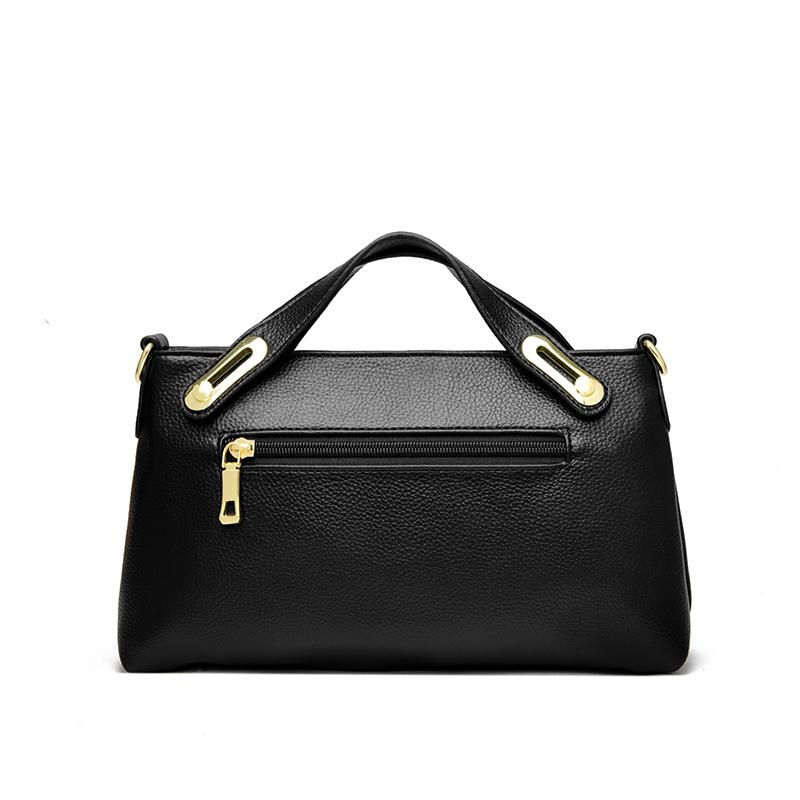 New Women's Soft Leather Handbag Elegant Underarm Single Shoulder Banquet Bag Women's Leather Single Shoulder Bag