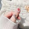 Adjustable Alphabet Rings: Trendy Japanese & Korean Student Accessories