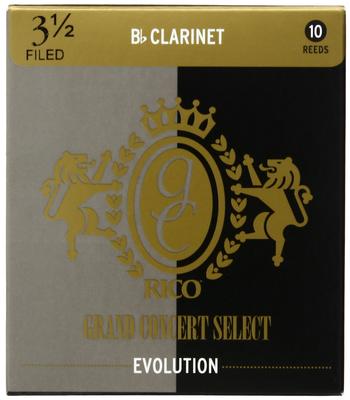 D'Addario Klarinettenblatt B 3.5 Hart 10 Stück