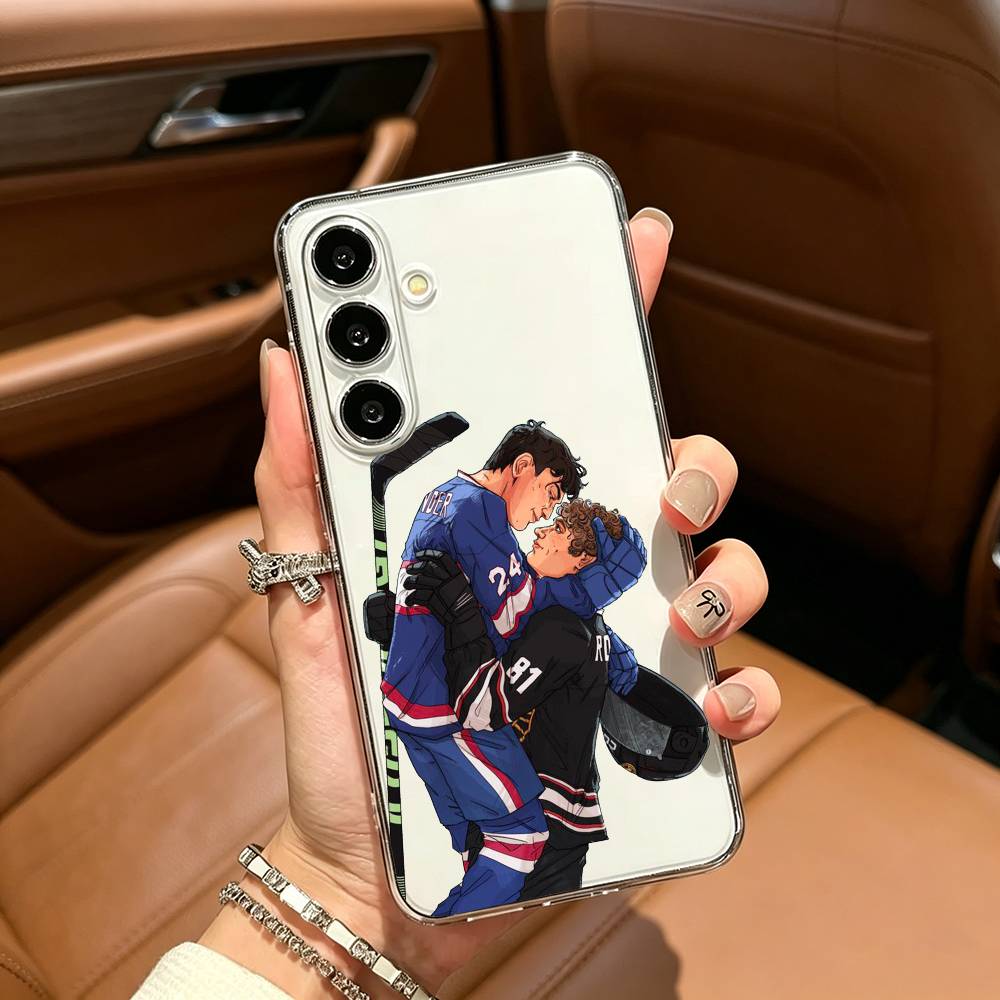 Shane Ilya  H-Heated R-Rivalry Love  Clear Phone Case for Samsung Galaxy A71, A70, A52, A51, A40, A30
