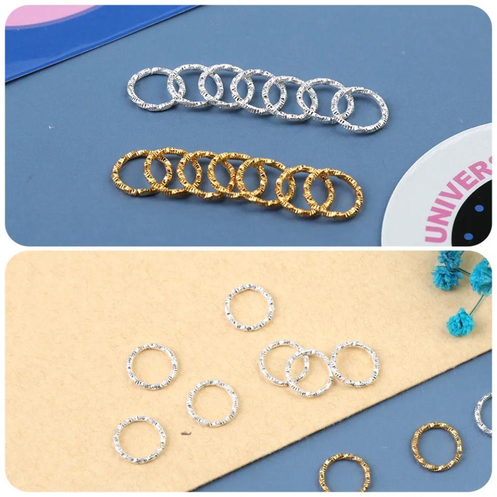 50PCS Big Hole Hair Rings Charm Cuff Clip Hair Braids Styling Tool Dreadlocks Beads
