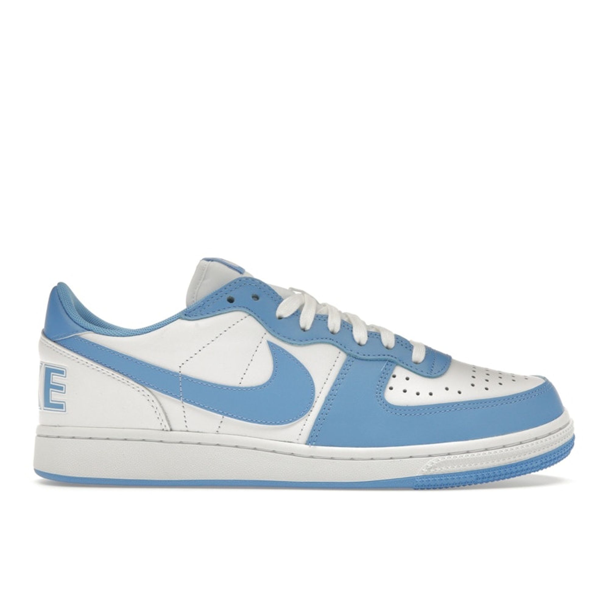 

Nike Terminator Low University синие мужские кроссовки белые FQ8748-412