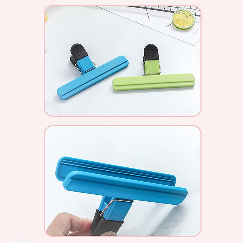 Silicone Sealing Clip,Kitchen Moisture Preservation Plastic Bag Potato Chips Food Sealing Milk Powder Tea Snacks Clip
