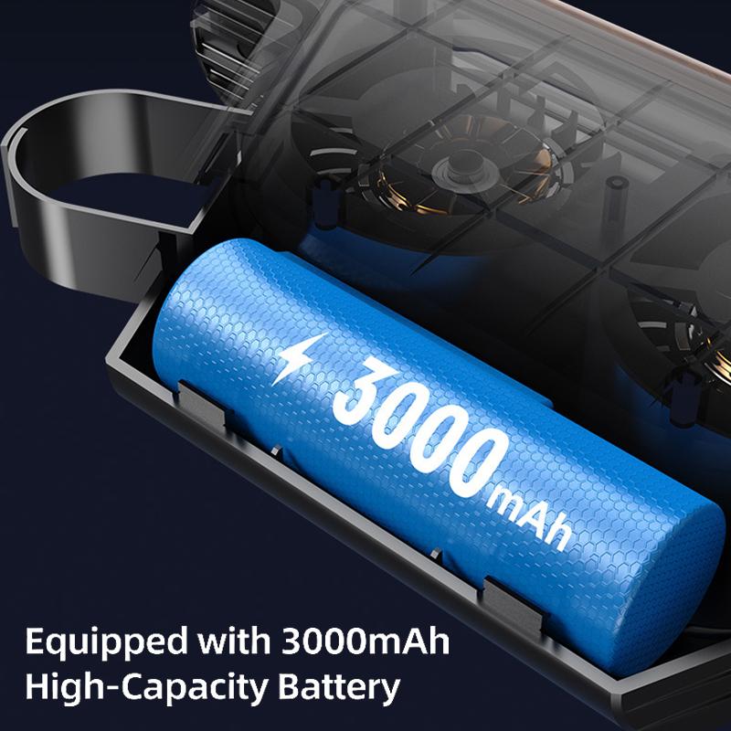 Portable Car Fan - USB Cooling Vehicle Accessory, Quiet Compact SUV Seat Fan, Adjustable Airflow Design, Efficient Proced