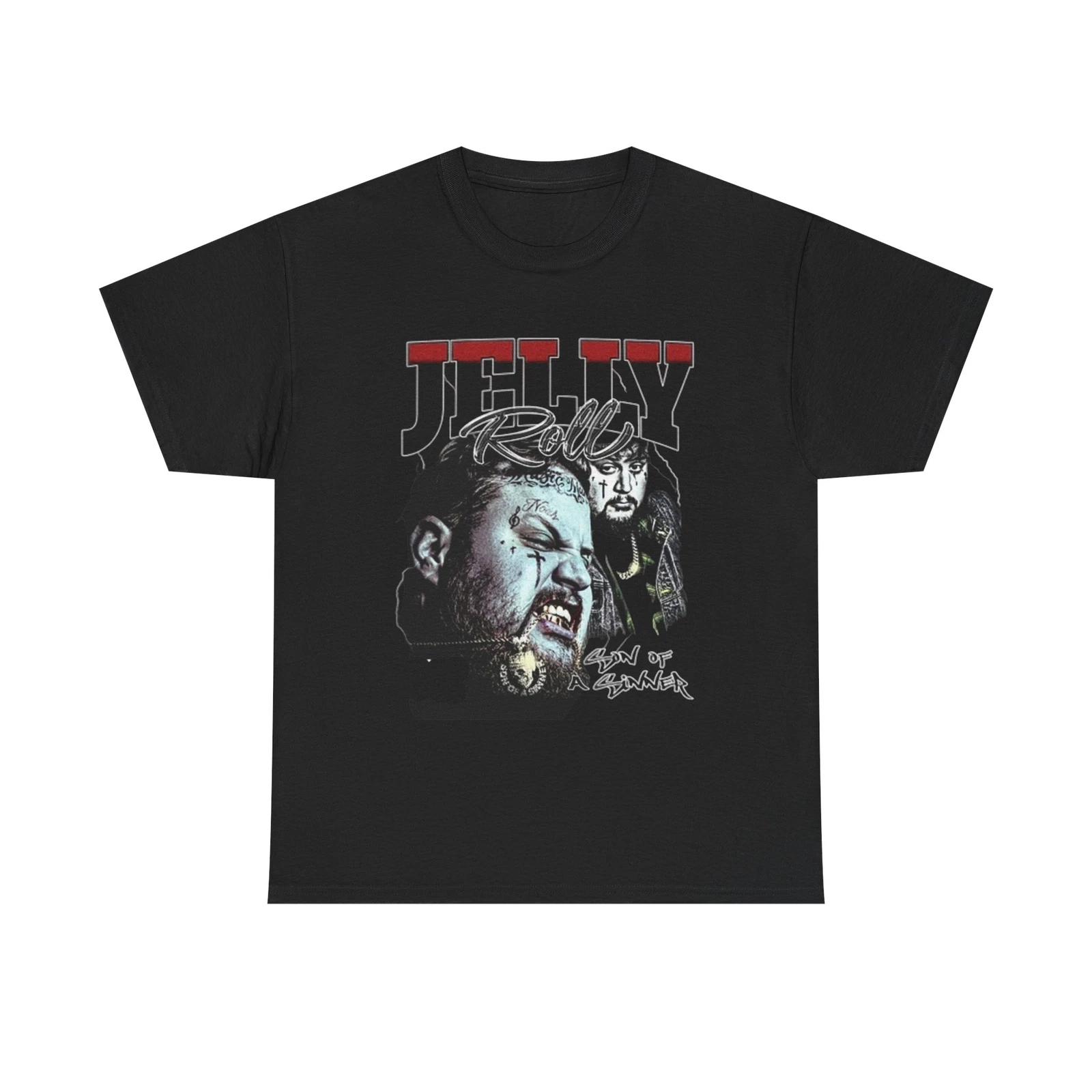 Men s and Women s T-shirts Jelly Roll Graphic M