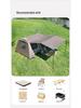 Mountain Door Ridge 13 Quick Open Tent: 2-in-1 Canopy with Black Sun Protection for Camping