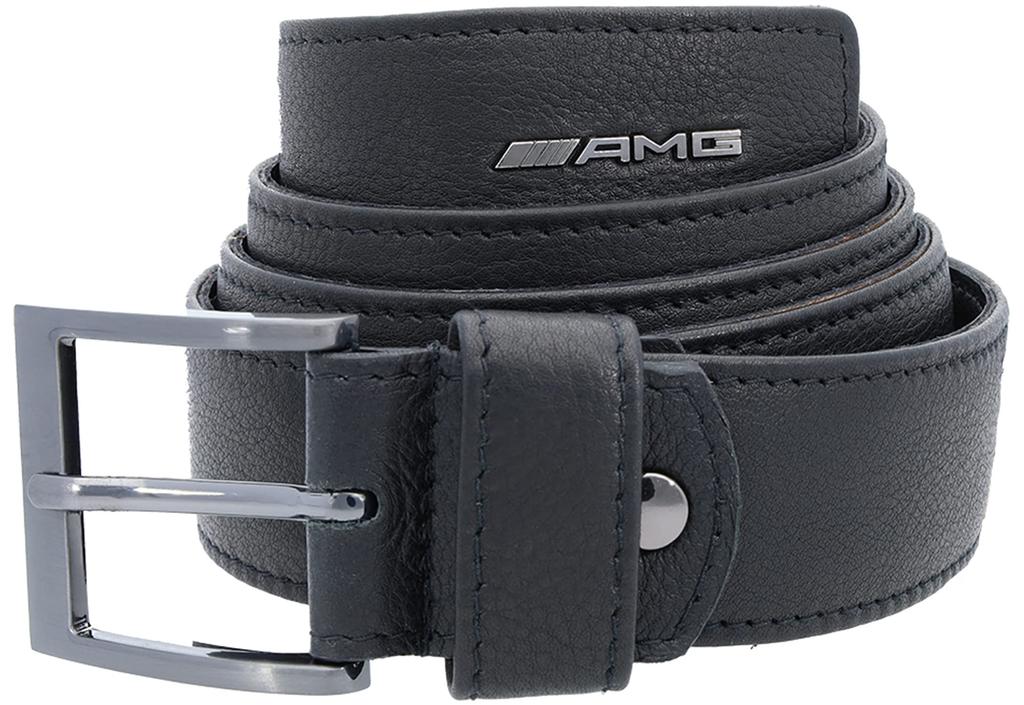Collection Genuine Leather Black Mercedes-Benz Mercedes-AMG Belt,
