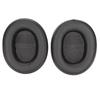 Headphone Ear Pads Noise Insulating Memory Foam Soft Protein Leather Replacement Headset Ear Cushions for ATH SR50 Black
