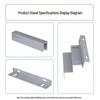 Dahua Electromagnetic Door Lock with Feedback Light CN plug (adapter included)