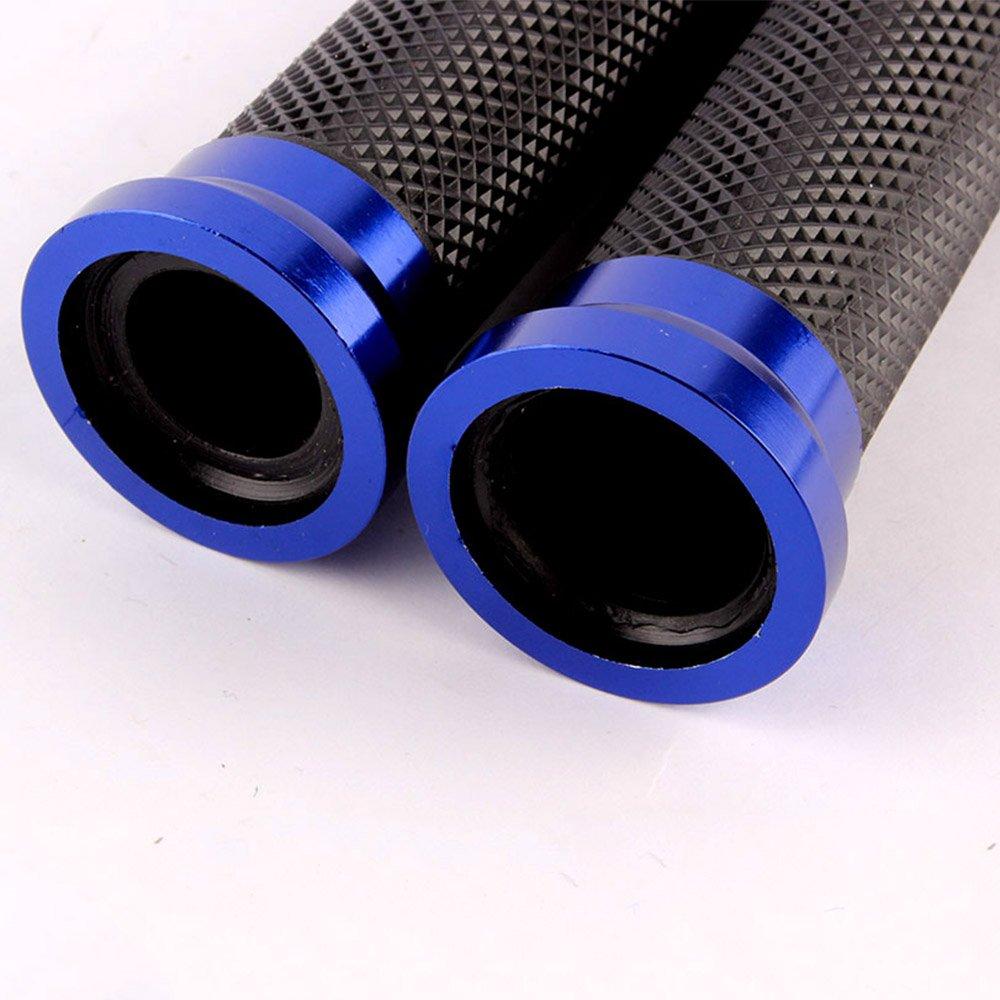 evomosa Motorcycle Grips, Universal Motorcycle Grips, Aluminum Handlebar Ends 0.9 Inches (22.2 Mm), CNC