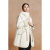 Gejin Women's Spring/Autumn Color-Block Slim-Fit Jacket