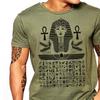 Egyptian Egypt Hieroglyphics Pharaoh Men Cotton Tee Size S-2XL, New Unisex T-Shirt