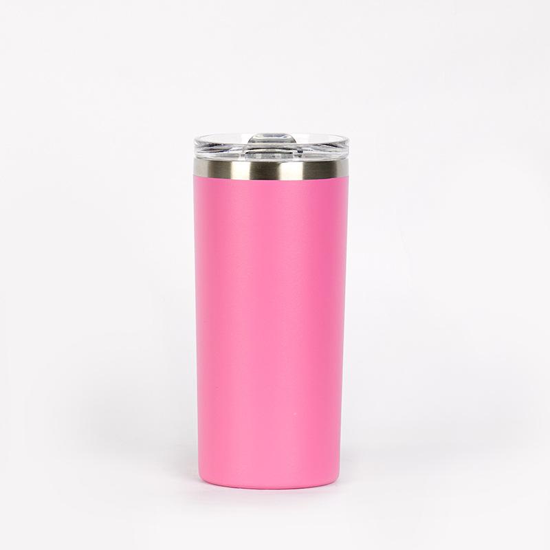 Straight Cup Stainless Steel Thermos Cup Creative Office Water Cup Portable Car Straight Cup Student Water Cup