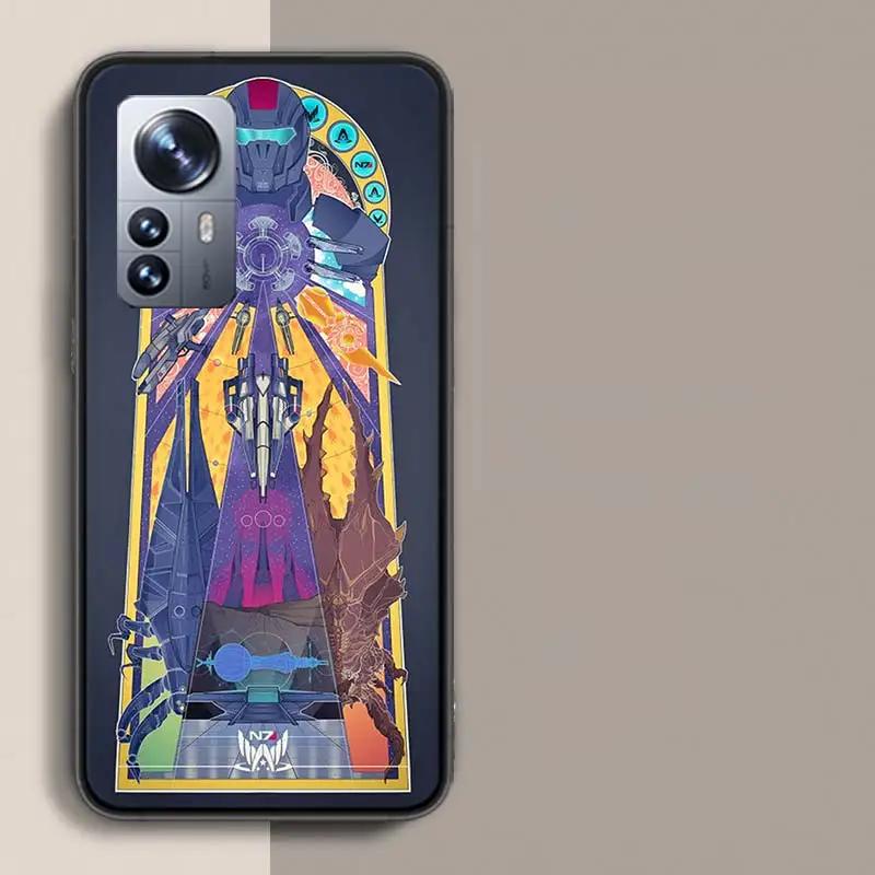 N7 Mass Effect Phone Case For Xiaomi Poco X3 NFC X4 GT M3 M4 M5 M5S X7 X6 X5 F6 Pro F5 F4 Mi F3 F2 Cover TPU Capa Coque Clear Pa