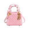 Heavy Industry Embroidery Versatile Princess Diana Bag New Silk Scarf Handbag Bag Women's Premium Shoulder Crossbody Bag