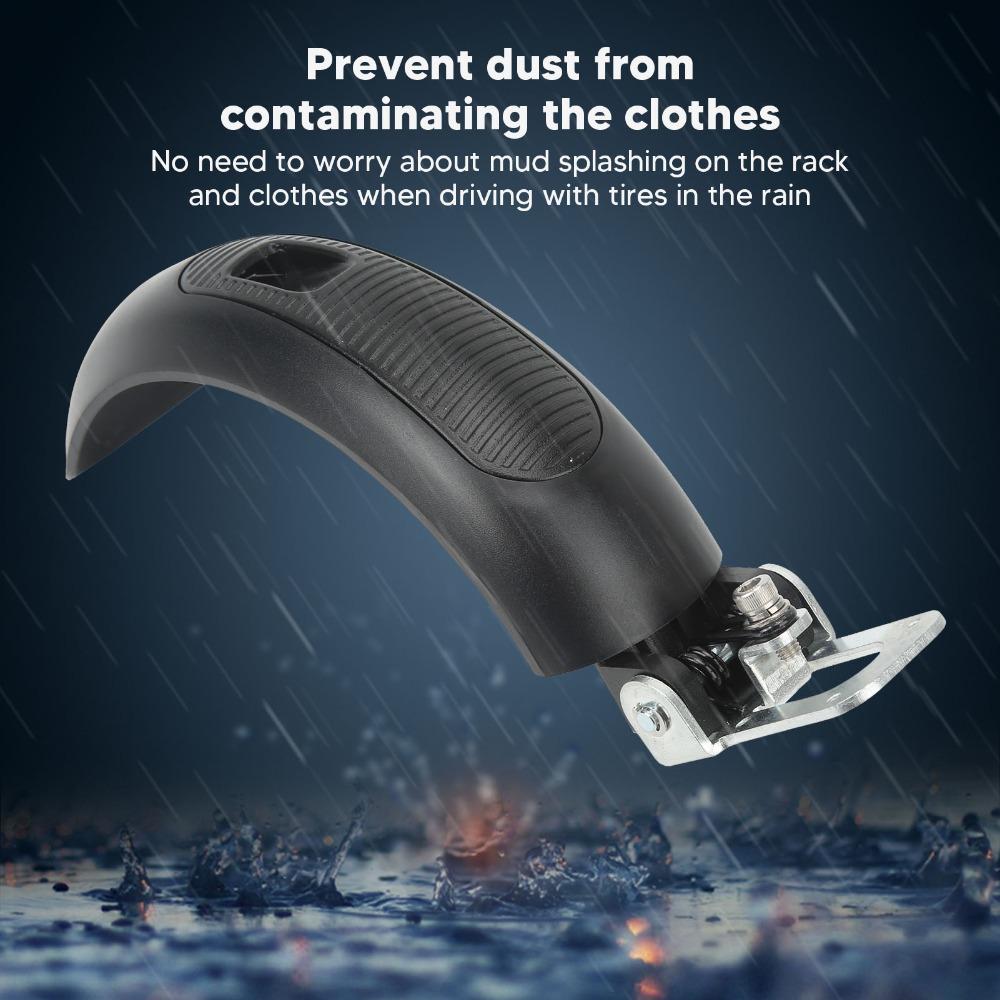 Waterproof Rear Mudguard Bracket Rear Mudguard for Ninebot ES1/ES2/ES3/ES4 Mudguard Replacement