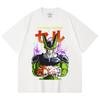 230 Gsm 100% Cotton Dragon Ball V46 Perfect Cell Print Unisex Heavy Cotton T Shirt