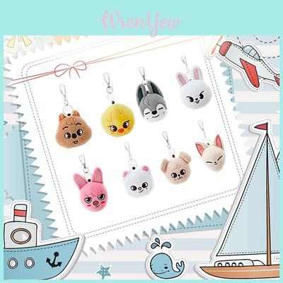 Adorable Skzoo Keychain Plush Toy Featuring Stray Kids Stuffed Doll Pendant Accessory