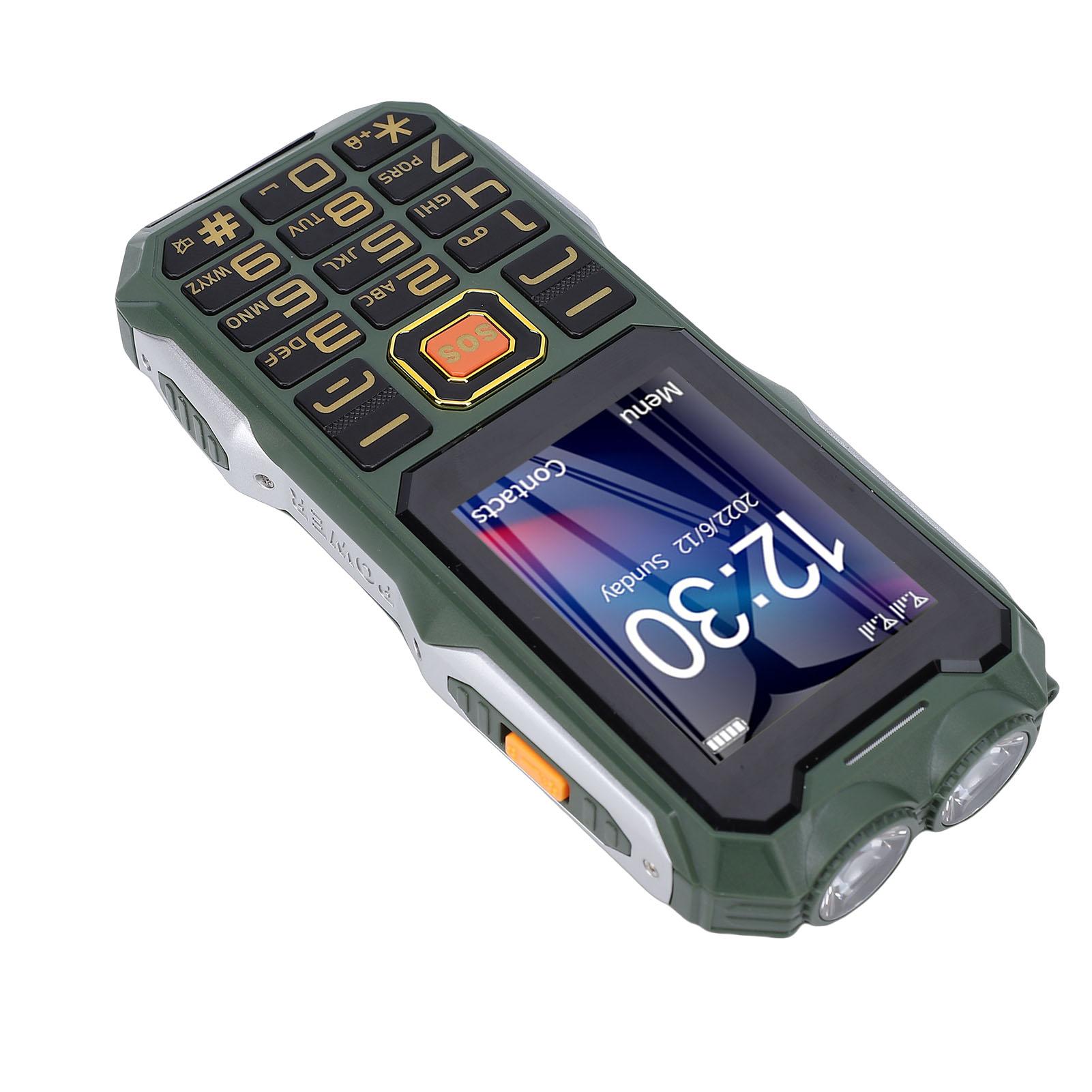 

Розблокований 4G LTE Телефон з кнопкою SOS, камера 0,08 МП, Dual SIM, MP3, функція дзвінків та текстових повідомлень, великий екран 2,4 дюйма, розблокований мобільний телефон