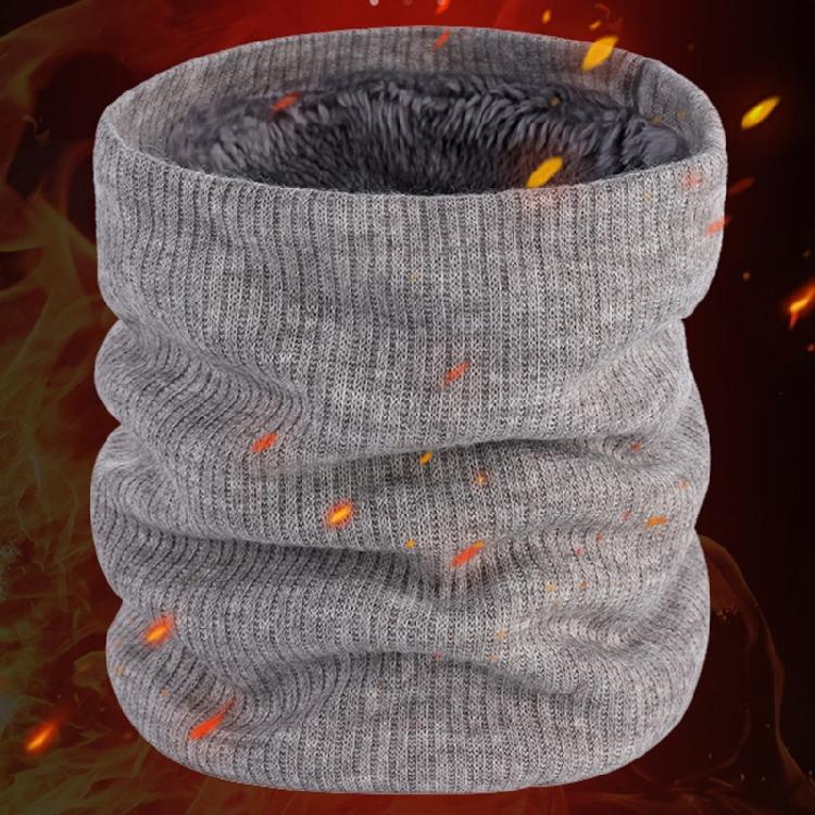 Soft Knitted Neck Warmer Winter Skating Running Warm Scarves Neck Gaiter Face Cover Thick Windproof Scarves Enduring