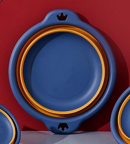 Портативный складной умывальник, пластиковый дорожный складной умывальник, безопасный прочный складной умывальник для ванной комнаты, бытовые принадлежности