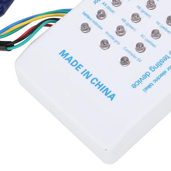 24V 36V 48V 60V 72V Brushless Motor Hall Controller Tester for Electric Bike Scooter 