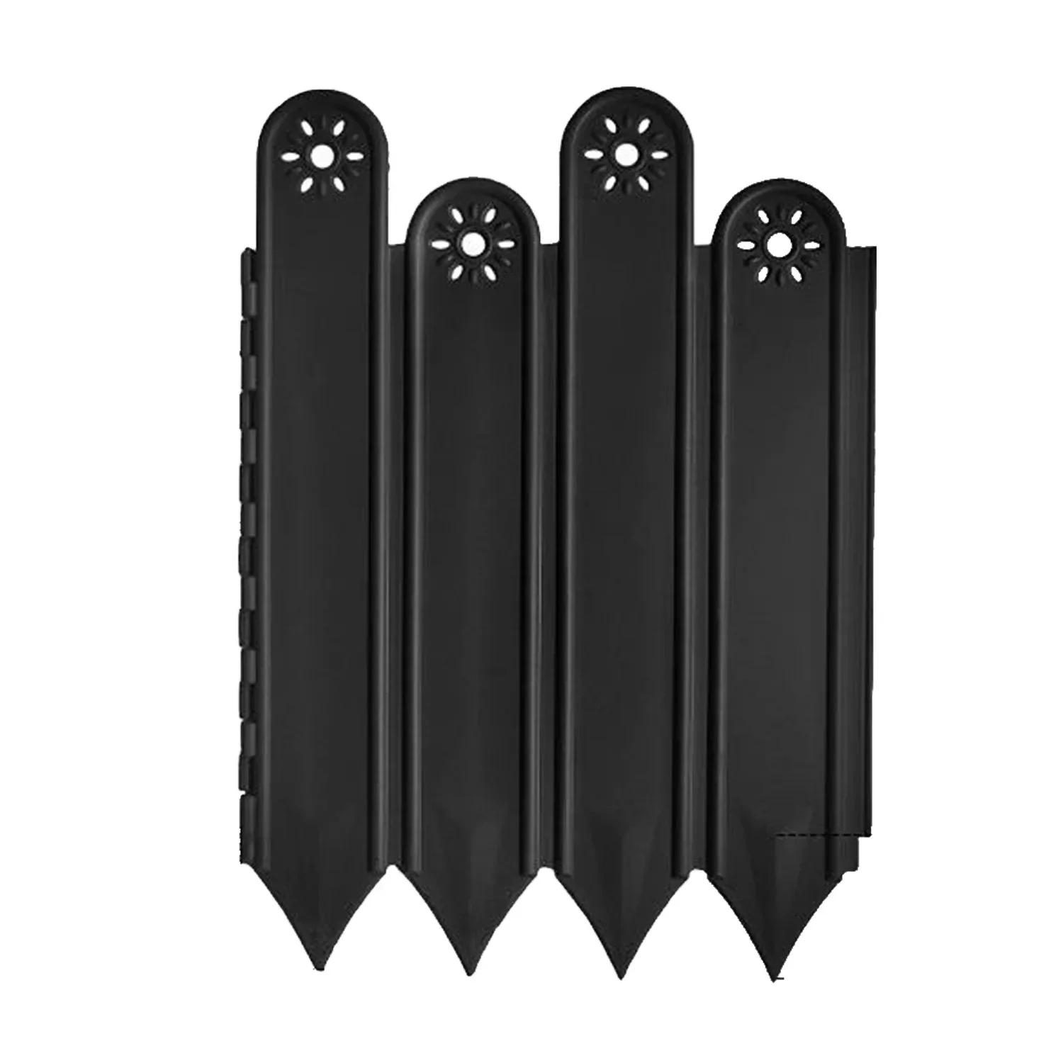 

Outdoors Garden Fencing White Plastic Can Be Spliced Together Anti Corrosion Lawn Partition Vegetable Garden Plastic Baffle