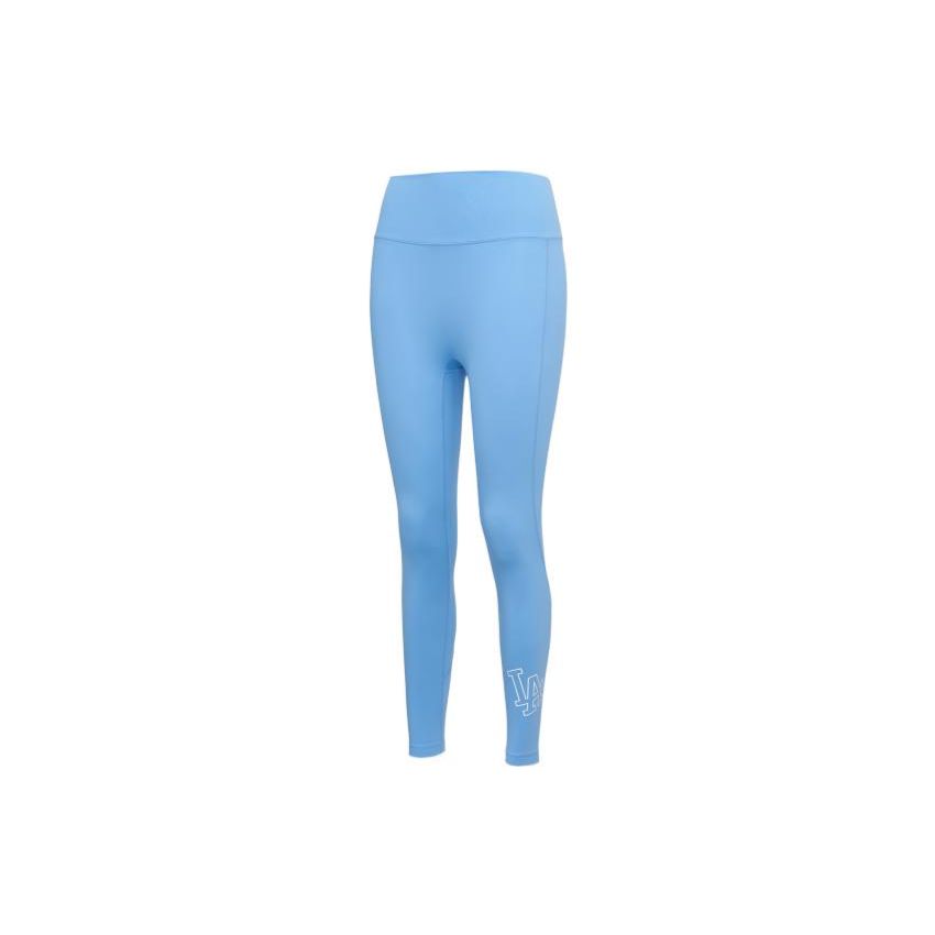 MLB Solid High Waist Logo Print Tight Lifting Leggings Women leggings 3FLGB0124-07BLL