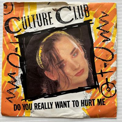 7inch Record CULTURE CLUB - Do You Really Want To Hurt Me VS518 Virgin 1982 UK Pop Used